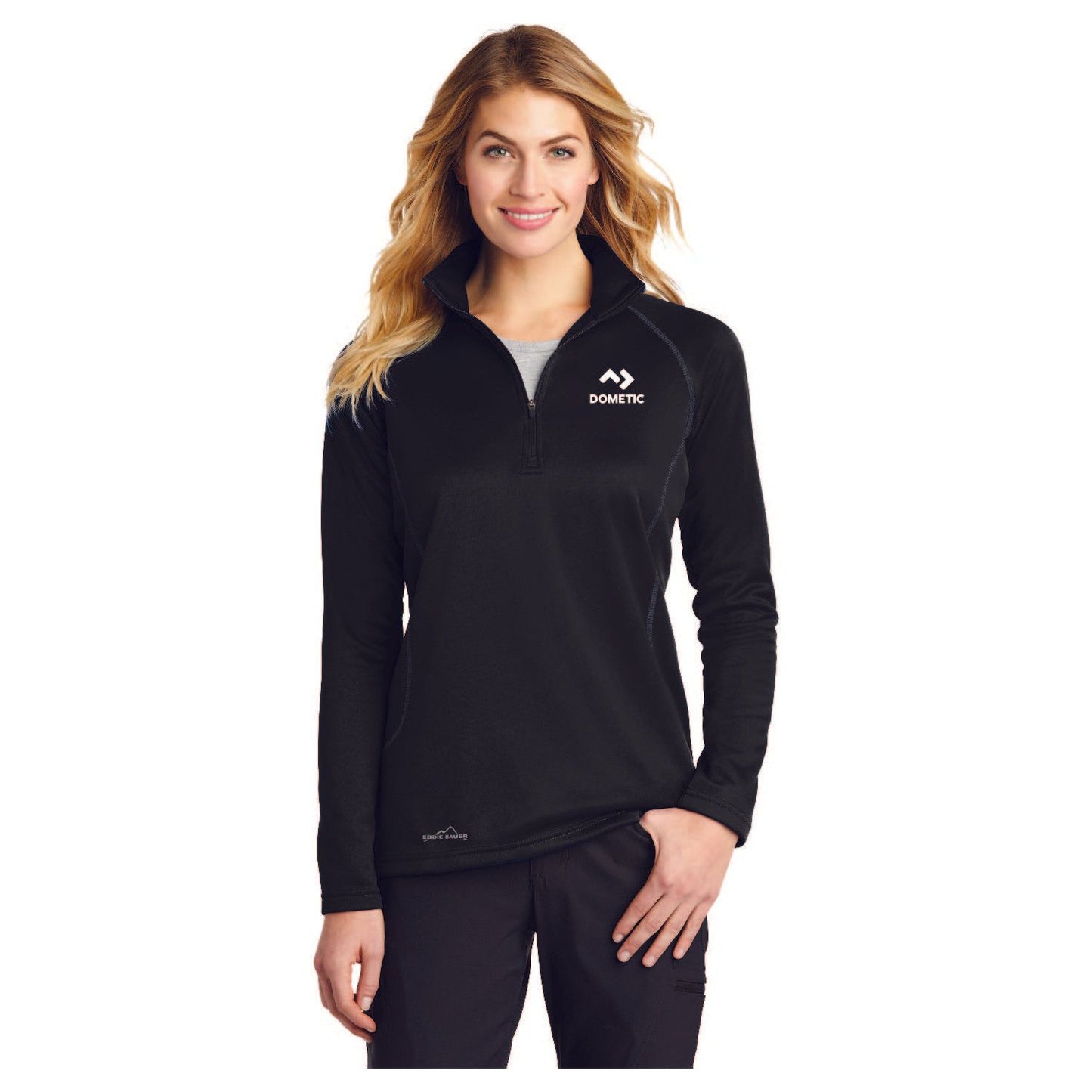 Eddie Bauer® Ladies Smooth Fleece Base Layer 1/2-Zip - EB237